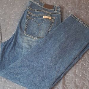Calvin Klein Bue bootcut eans size 12